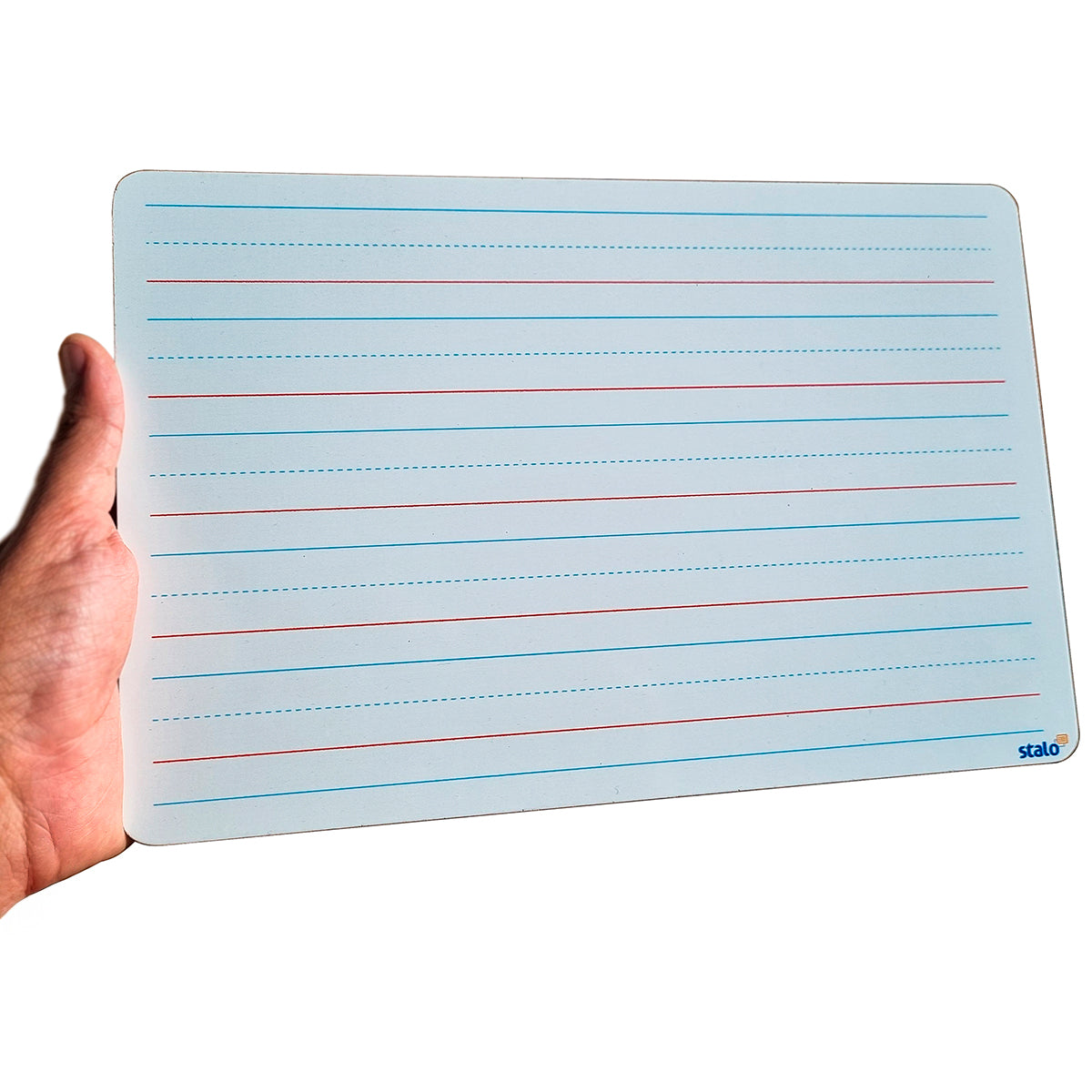 Lousa Quadro Branco para Caligrafia de Mão Pautado e Dupla Face
