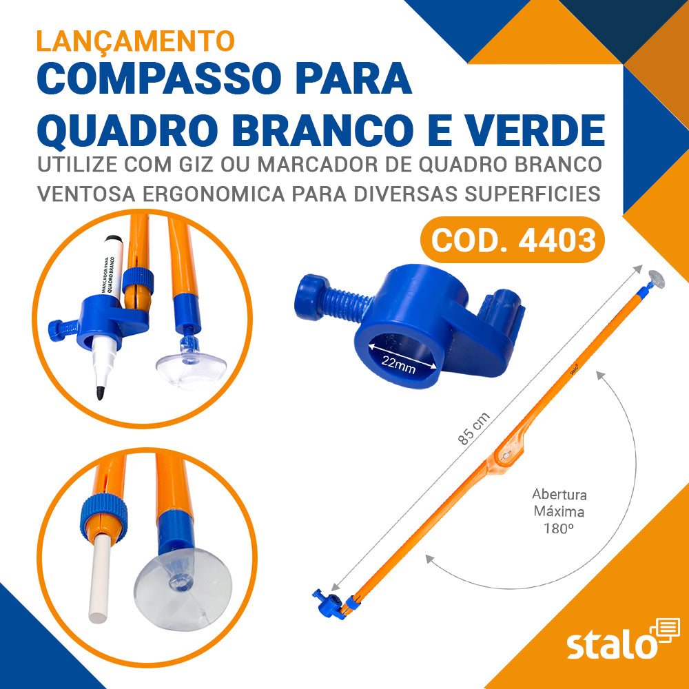 Instrumentos Geométricos de Lousa Quadro Branco e Verde para Professores Gis com Giz