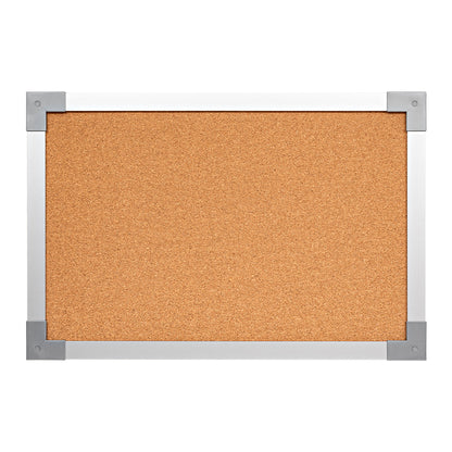 Quadro de Aviso Cortiça MDF revestido Alumínio SOFT PRIME