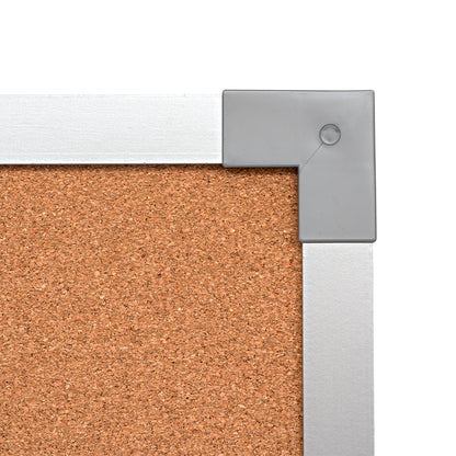 Quadro de Aviso Cortiça MDF revestido Alumínio SOFT PRIME