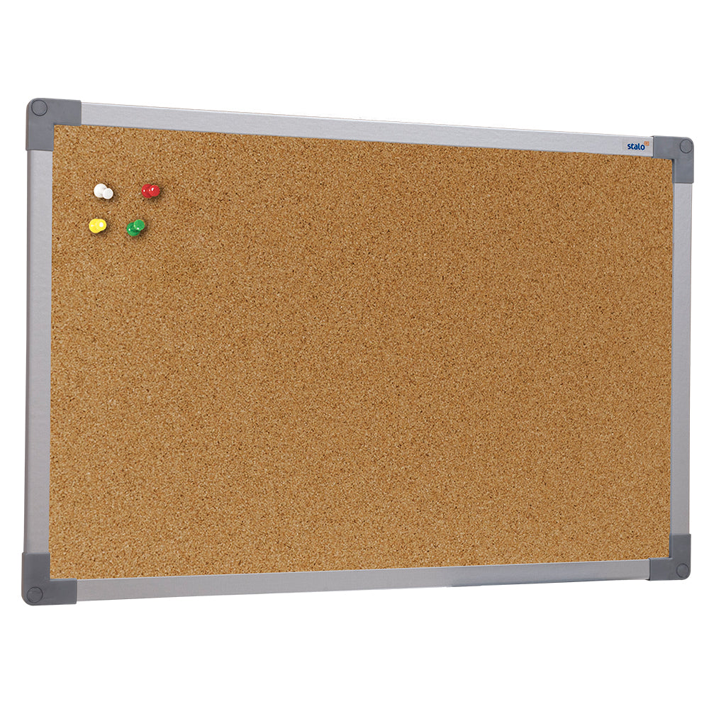 Quadro de Aviso Cortiça MDF revestido Alumínio SOFT