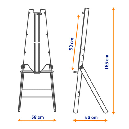 Cavalete para Tela de Pintura MDF