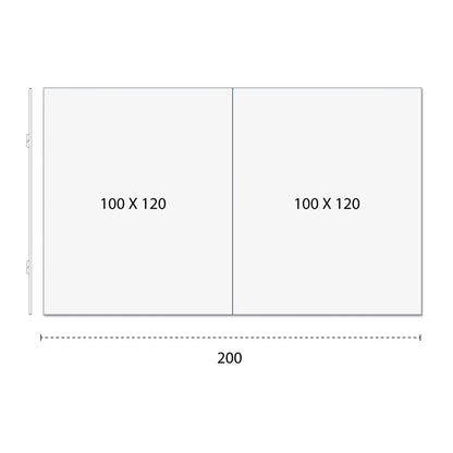 Quadro Branco Fórmica Lisa Modular