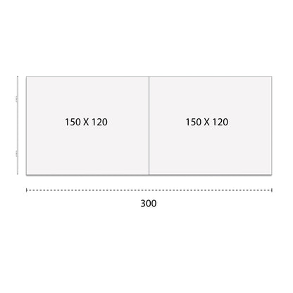 Quadro Branco Fórmica Lisa Modular