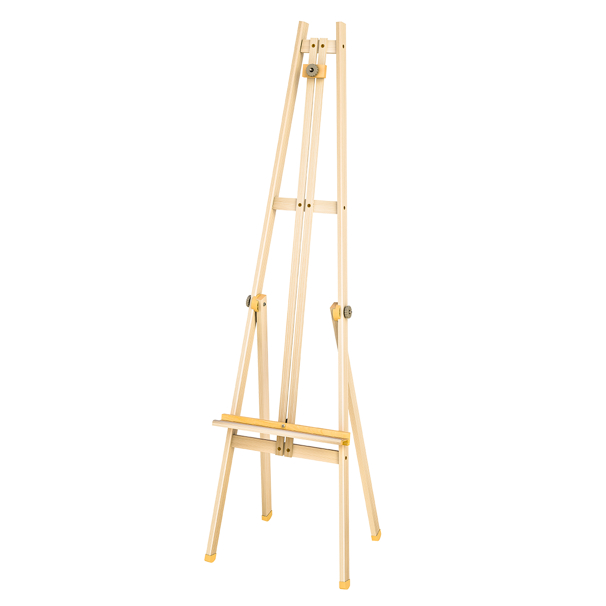 Cavalete de Pintura Suporte para Tela de Pintura MDF Carvalho