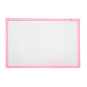 Lousa Quadro Branco UV Moldura MDF Rosa Soft