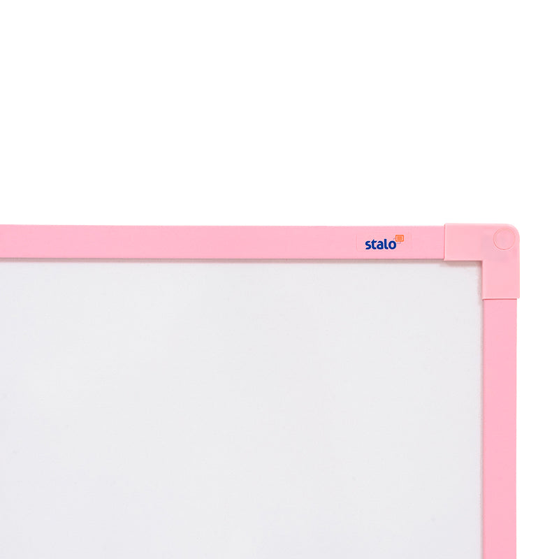 Lousa Quadro Branco UV Moldura MDF Rosa Soft