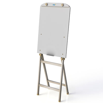 Flip Chart Lousa Quadro Branco Regulável Soft MDF Revestido