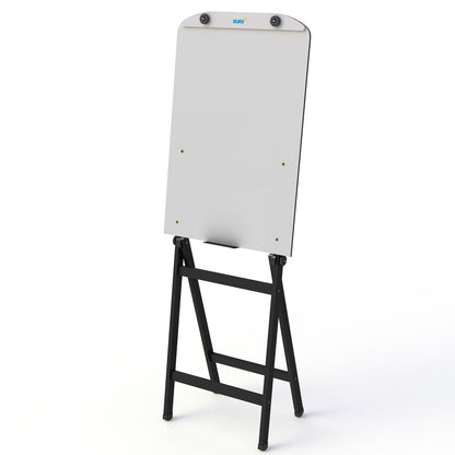 Flip Chart Lousa Quadro Branco Regulável Soft MDF Revestido