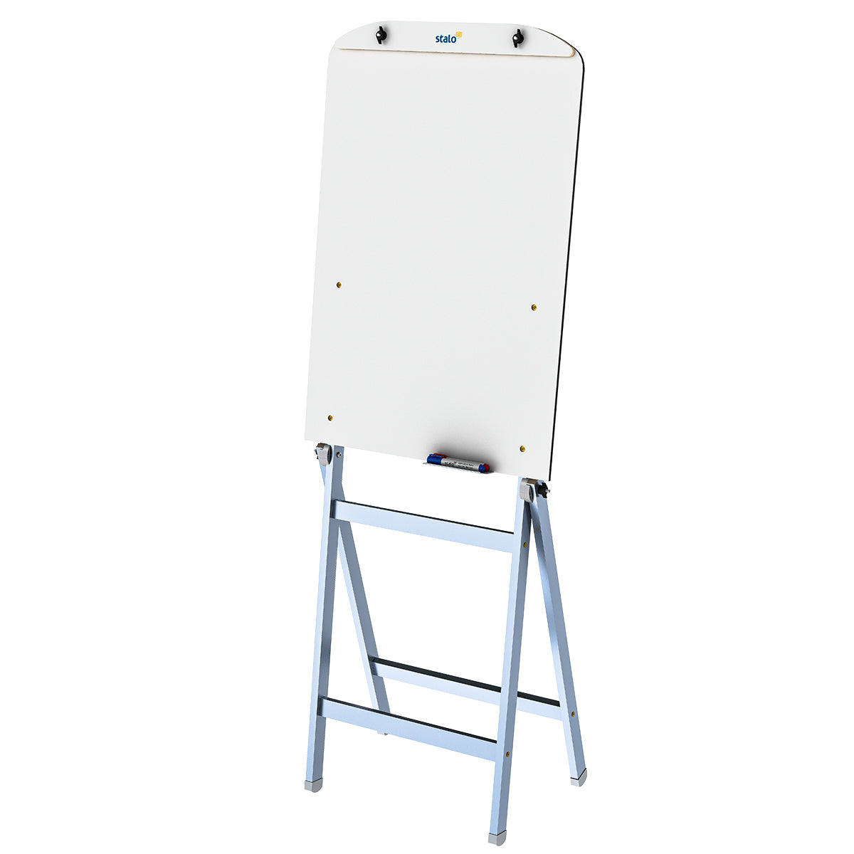 Flip Chart Lousa Quadro Branco Regulável Soft MDF Revestido