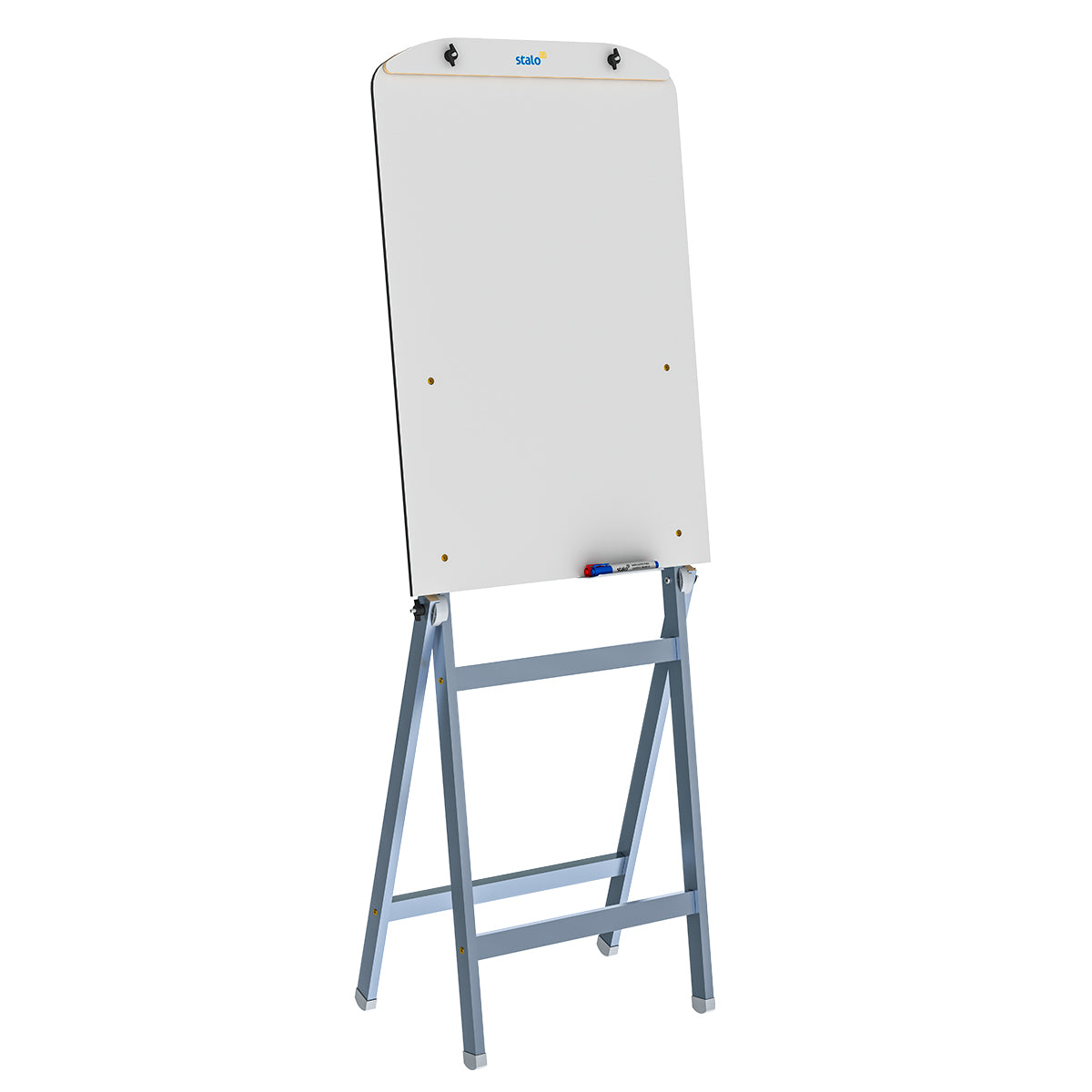 Flip Chart Lousa Quadro Branco Regulável Soft MDF Revestido