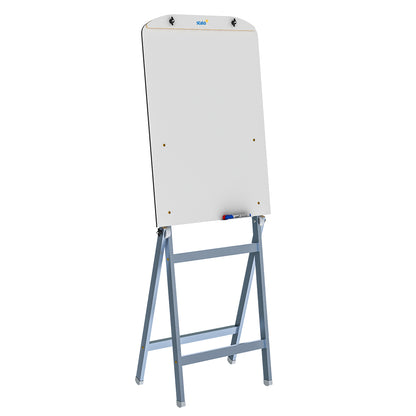 Flip Chart Lousa Quadro Branco Regulável Soft MDF Revestido