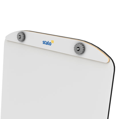 Flip Chart Lousa Quadro Branco Regulável Soft MDF Revestido