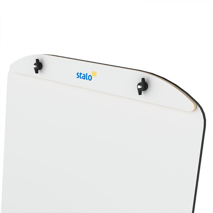Flip Chart Lousa Quadro Branco Regulável Soft MDF Revestido
