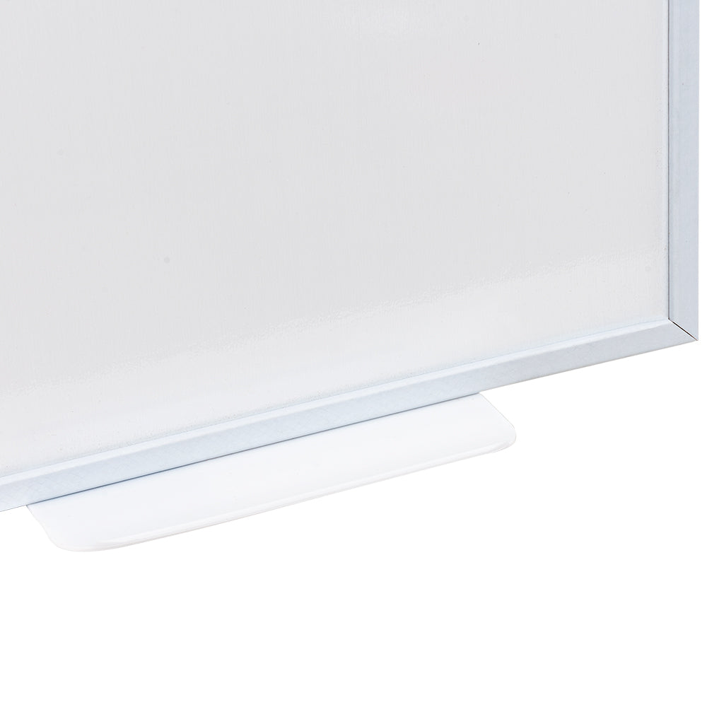 Lousa Quadro Branco Magnético Aço Galvanizado Moldura MDF Branco FIT