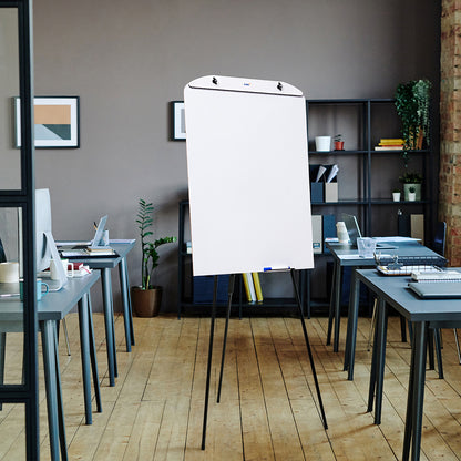 Flip Chart Lousa Quadro Branco Retrátil