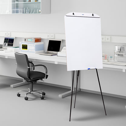 Flip Chart Lousa Quadro Branco Retrátil