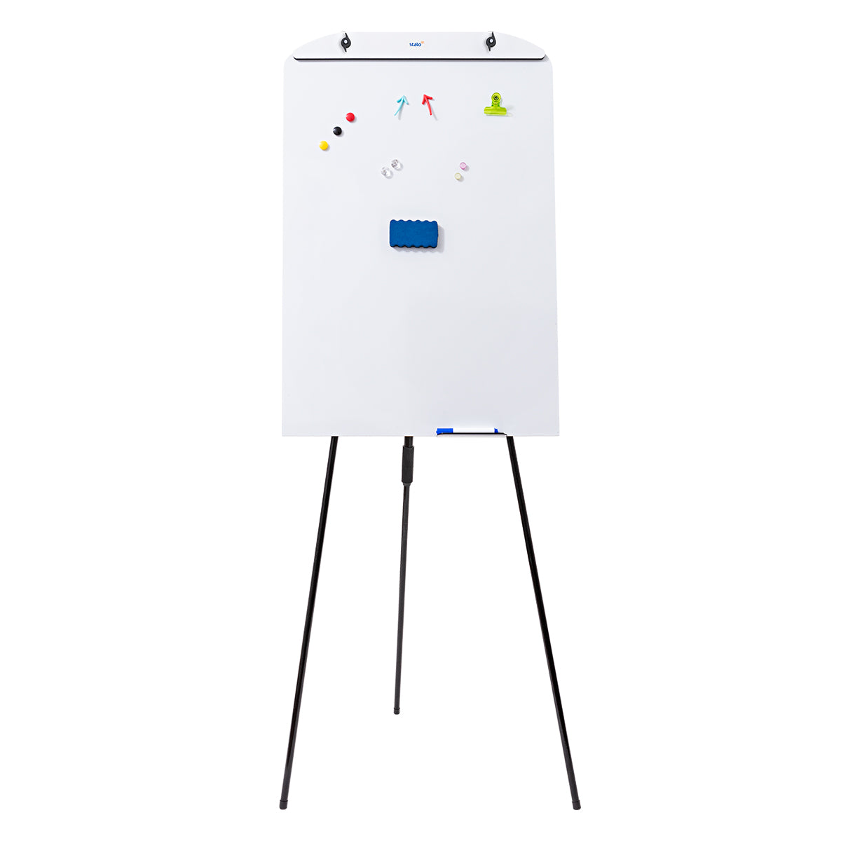 Flip Chart Lousa Quadro Branco Magnético Retrátil
