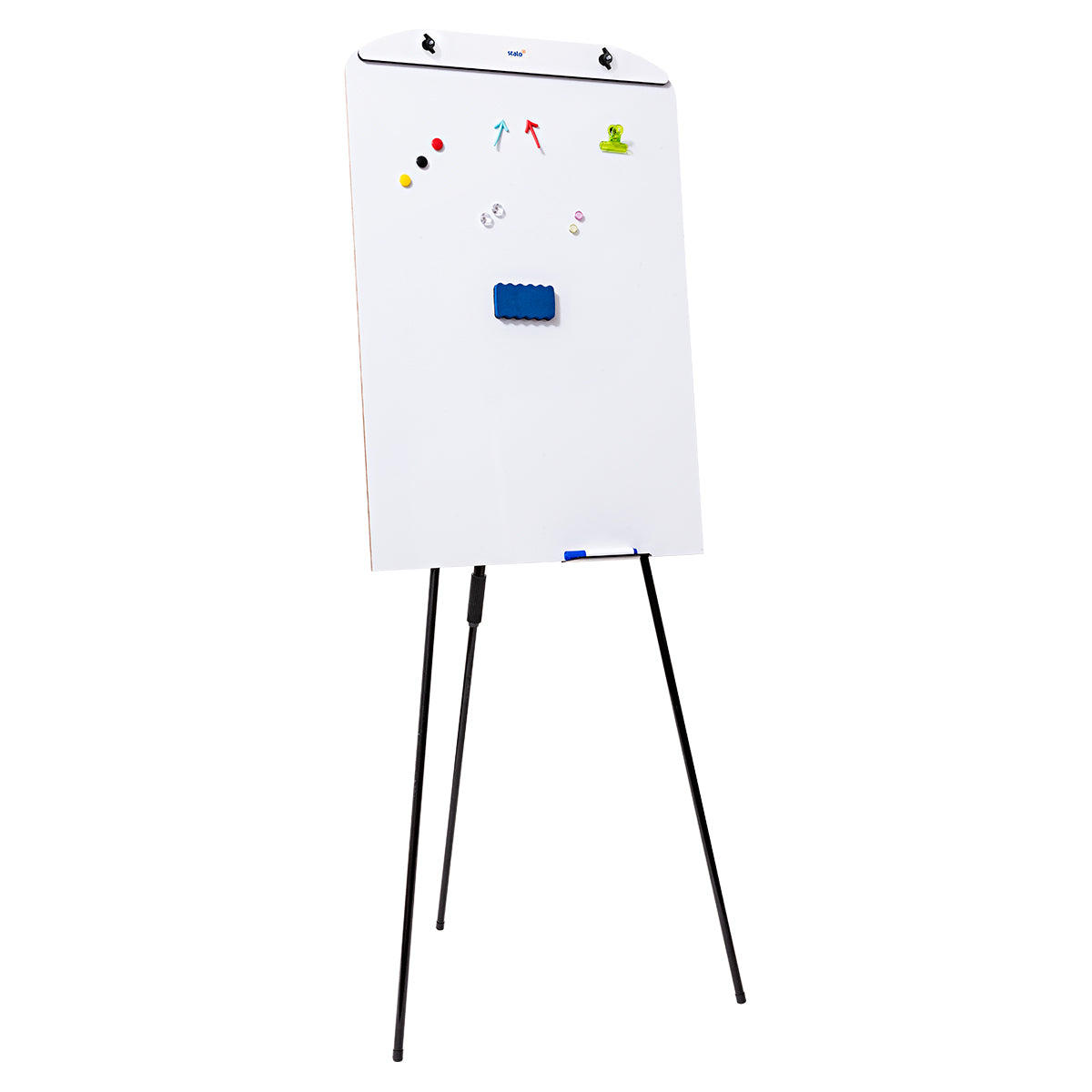 Flip Chart Lousa Quadro Branco Magnético Retrátil