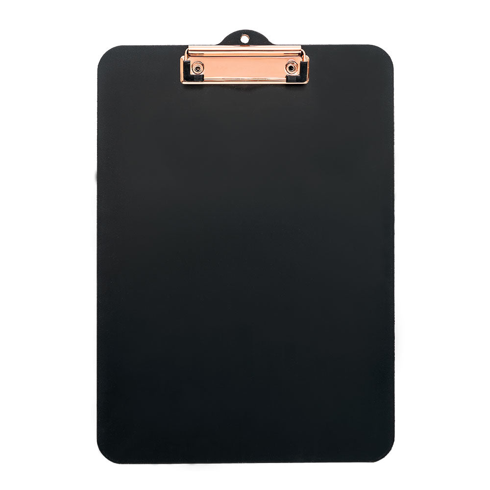 Prancheta Office Black A4 Ofício com Clip de Metal