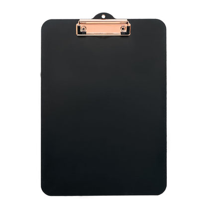 Prancheta Office Black A4 Ofício com Clip de Metal