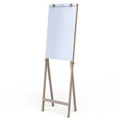 Flip Chart Lousa Quadro Branco Pernas Articuladas Slim