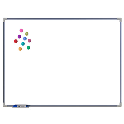 Lousa Quadro Branco Magnético Aço Galvanizado Moldura de Alumínio NEO