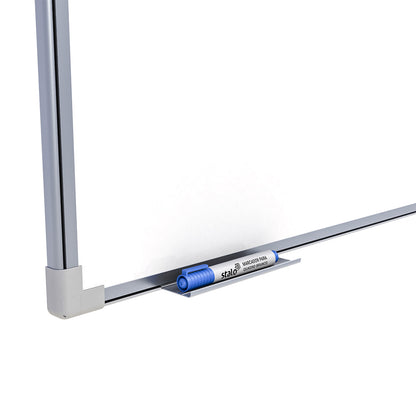 Lousa Quadro Branco Magnético Aço Galvanizado Moldura de Alumínio NEO