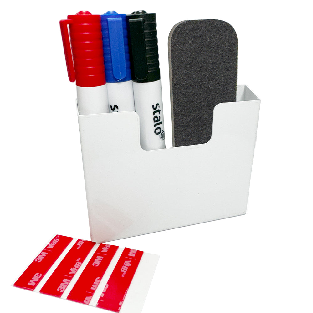 Porta Caneta e Apagador para Lousa Quadro Branco e Verde