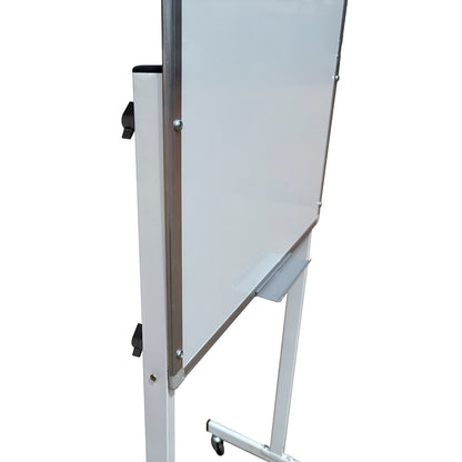 Flip Chart Lousa Quadro Branco Magnético com Rodízios