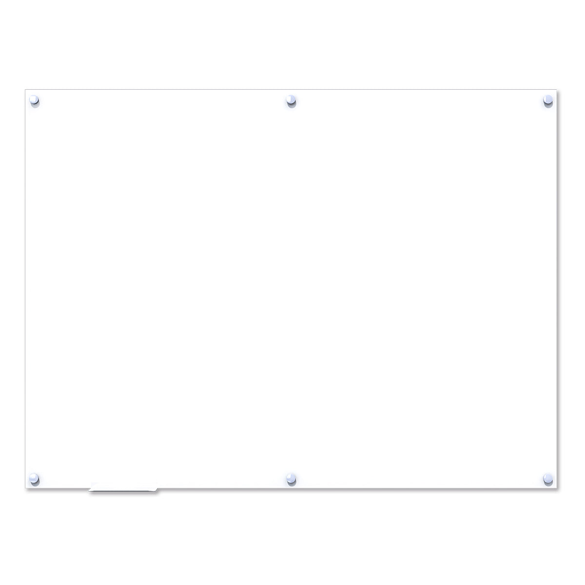 Lousa Quadro Branco de Vidro Temperado com Fundo Branco