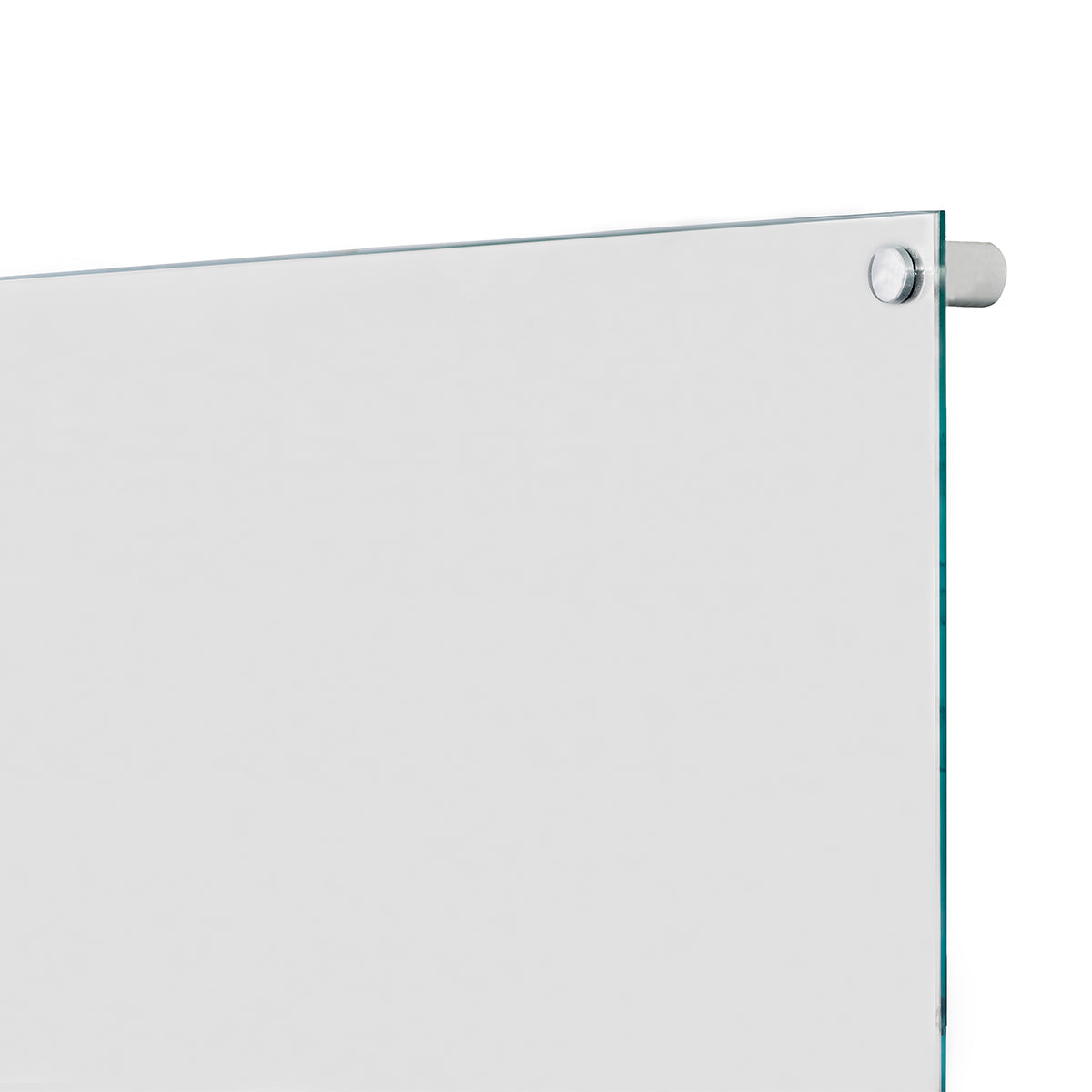 Lousa Quadro Branco de Vidro Temperado com Fundo Branco