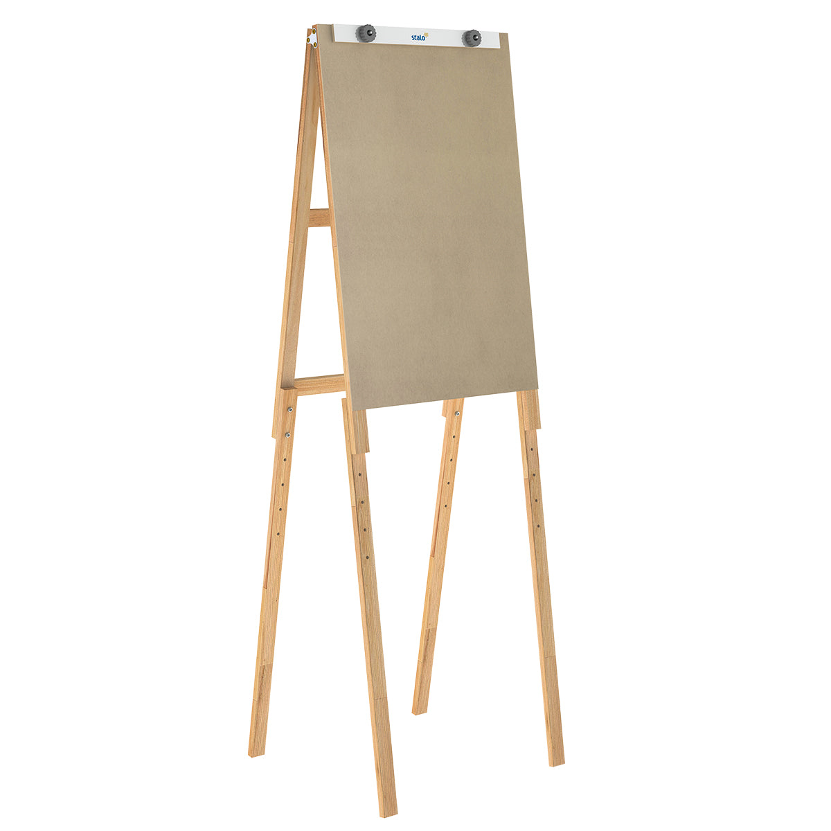 Flip Chart Marrom com Porta Bloco para Papel Compact Line