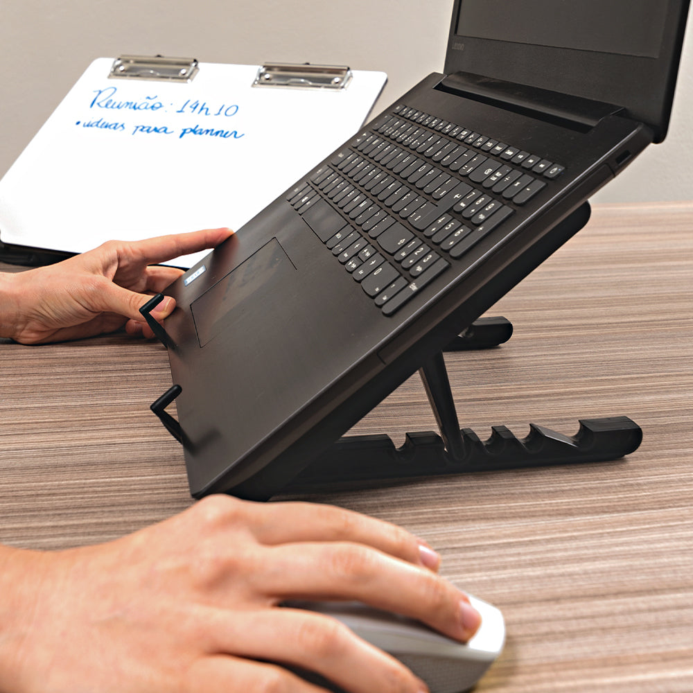 Suporte para Notebook Regulável Base Articulada Ergonomia