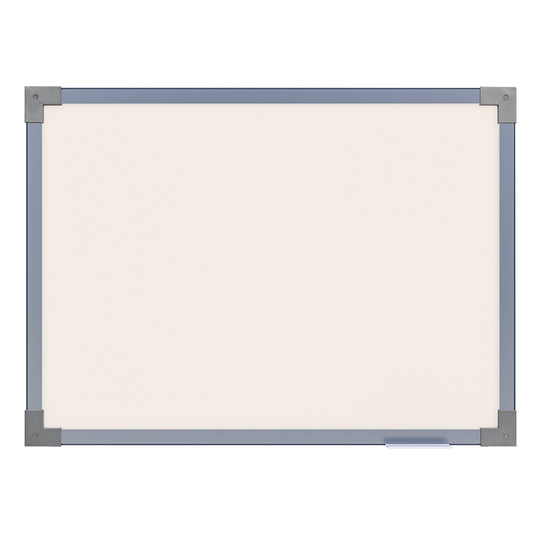 Lousa Quadro Branco de Porcelana Magnético Moldura de Alumínio PRIME
