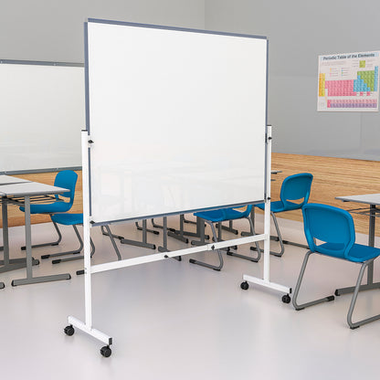 Suporte de Metal Móvel para Quadros e Lousas com Rodízio