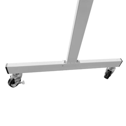 Suporte de Metal Móvel para Quadros e Lousas com Rodízio
