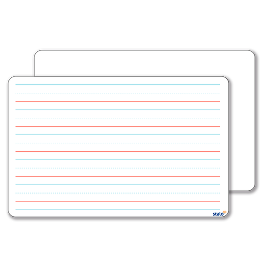 Lousa Quadro Branco para Caligrafia de Mão Pautado e Dupla Face